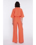 Alyra orangefarbenes Hemd