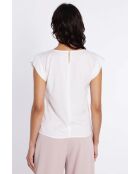 Ecrufarbene Bluse Kaelia