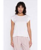 Ecrufarbene Bluse Kaelia