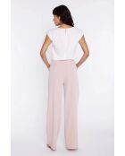 Ecrufarbene Bluse Kaelia