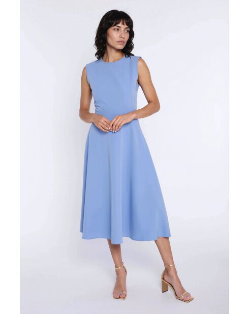 Robe Zelora bleu clair