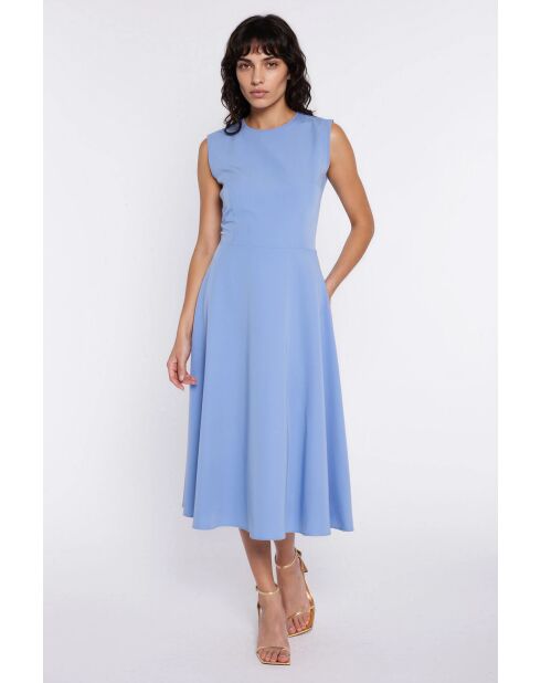 Robe Zelora bleu clair