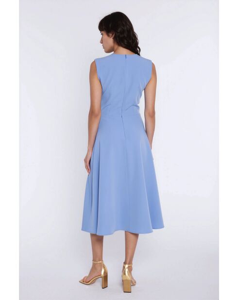 Robe Zelora bleu clair