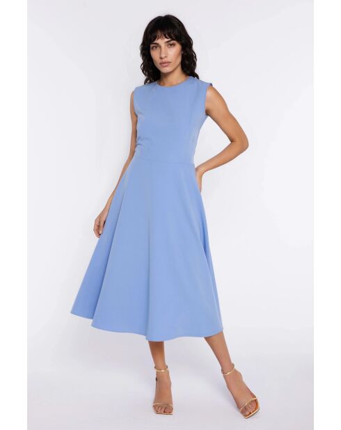 Robe Zelora bleu clair