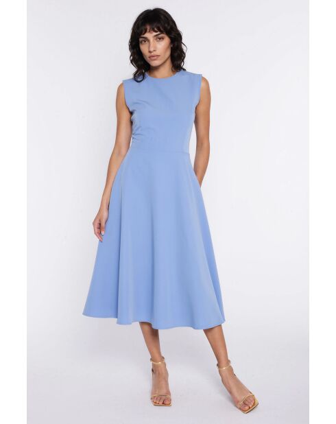 Robe Zelora bleu clair