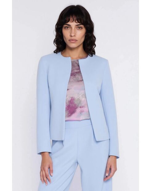 Giacca Selinora celeste