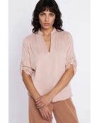 Beigefarbene Bluse Esmée