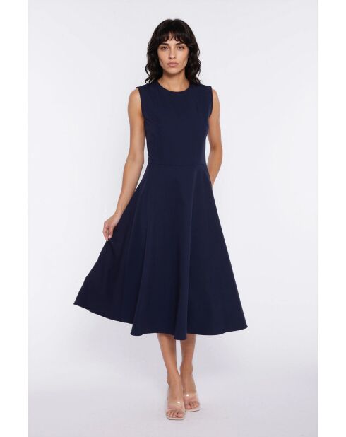 Marineblaues Kleid Elyria