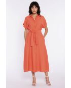 Vestido naranja Nelyra