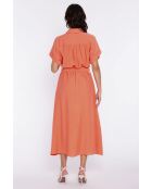 Vestido naranja Nelyra