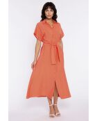 Vestido naranja Nelyra