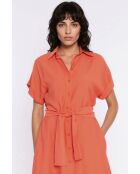 Vestido naranja Nelyra