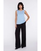 Lichtblauwe blouse Léolia