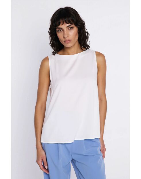 Ecrufarbene Bluse Félyne