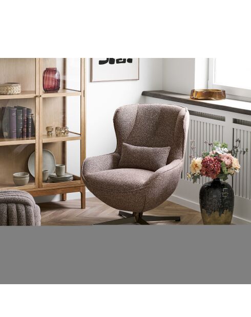 Vase en céramique bleu foncé - 27x27x445 cm