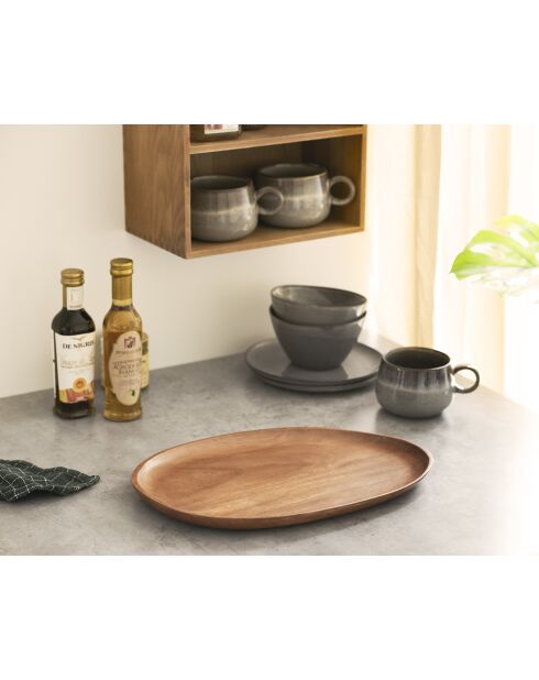 Dienblad van acacia - 395x28x25 cm