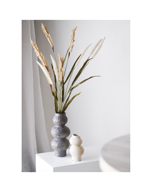 Beige keramische vaas - 105x105x195 cm