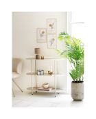 2 cajas Torpe en vidrio/metal transparente/negro