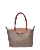 Sac bandoulière en cuir Seraphina boue - 25x36x10.5 cm