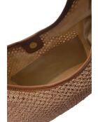 Shana Schultertasche aus cognacfarbenem Leder - 28x37cm