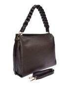 Zoé Testa Moro Schultertasche aus Leder - 26x30x10 cm