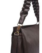 Zoé Testa Moro Schultertasche aus Leder - 26x30x10 cm