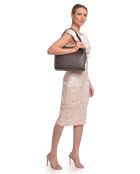 Zoé Testa Moro Schultertasche aus Leder - 26x30x10 cm