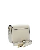 Eugenia beige leren schoudertas - 15x20x6 cm