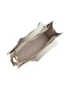 Borsa Kendra in pelle beige - 22x28x8 cm