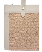 Borsa Kendra in pelle beige - 22x28x8 cm