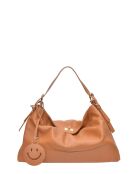 Valeria Handtasche aus cognacfarbenem Leder - 28x47x8 cm