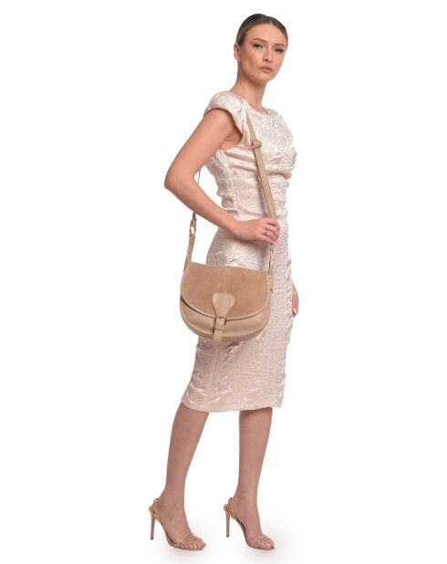 Luna Schultertasche aus Schlammleder - 22x28x10 cm