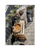 Rio Bowl de teca natural - 30x30x10 cm