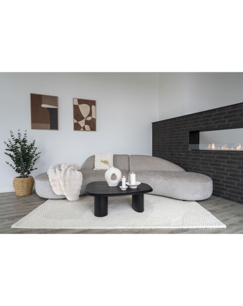 Vaso in ceramica bianca - 105x24x278 cm