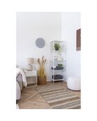 Étagère Vita à 5 niveaux cadre blanc - 36x51x170 cm