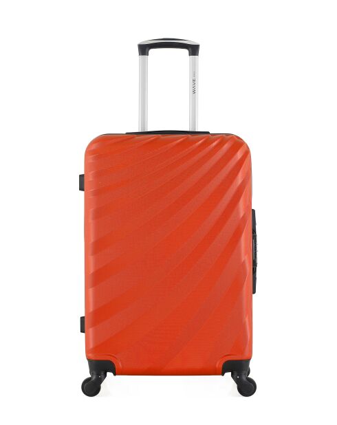 Set van 2 oranje weekend- en hutkoffers voor de Donau