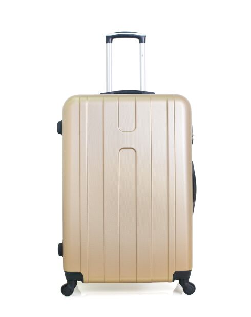 Set van 2 grote koffers en weekend Atlanta beige