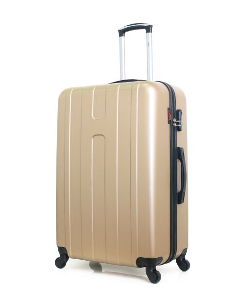 Set van 2 grote koffers en weekend Atlanta beige