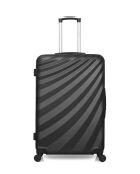 Set aus 2 großen Koffern und schwarzer Donaukabine