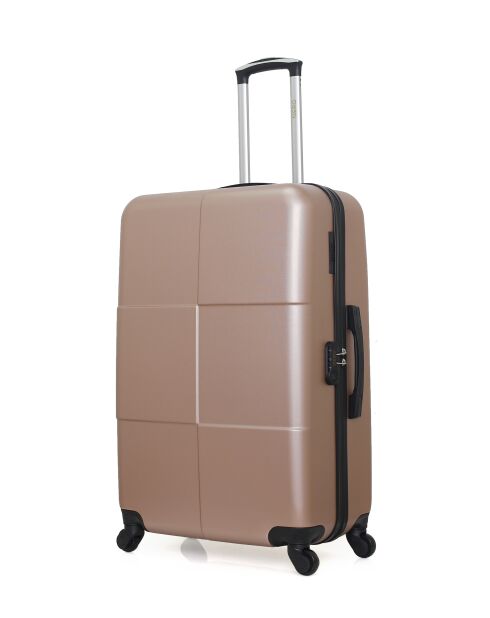 Set mit 2 großen Koffern und Coronado-Rotgoldkabine