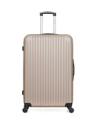 Set di 3 valigie grandi, weekend e cabina beige Carpazi