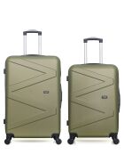 Lot de 2 Valises grand format et weekend Amazone kaki