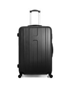 Set van 2 zwarte Atlanta large- en weekendkoffers