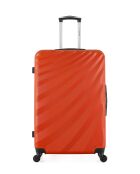 Lot de 2 Valises grand format et cabine XXS Danube oranges