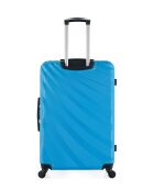 Valise L Danube bleue - 75x47x29cm