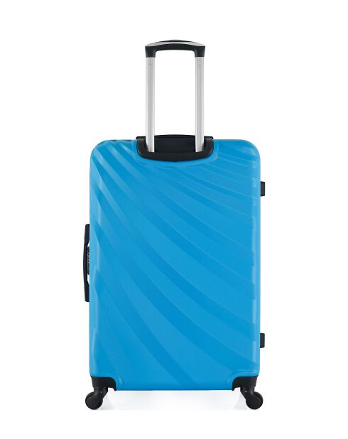 Valise L Danube bleue - 75x47x29cm