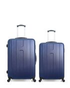 Set van 2 grote koffers voor het weekend en grote koffers van Atlanta Marines