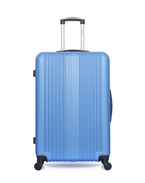 Set mit 2 großen Koffern, Kabine und Waschtisch L ipari blau