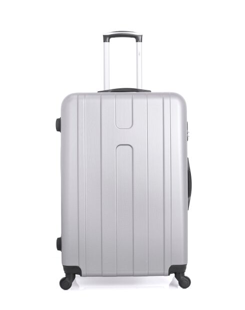 Set van 3 grote koffers, weekend en cabine Atlanta grijs