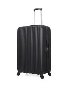 Set aus 2 großen Koffern und Weekend L ipari schwarz